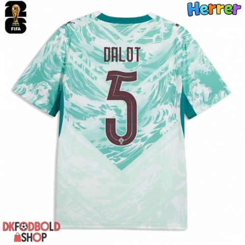 Portugal Diogo Dalot #5 Udebanetrøje VM 2026 Kort ærmer